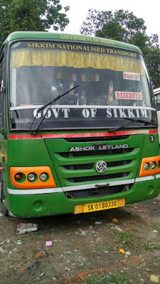 Continuous attack of Sikkim vehicles on