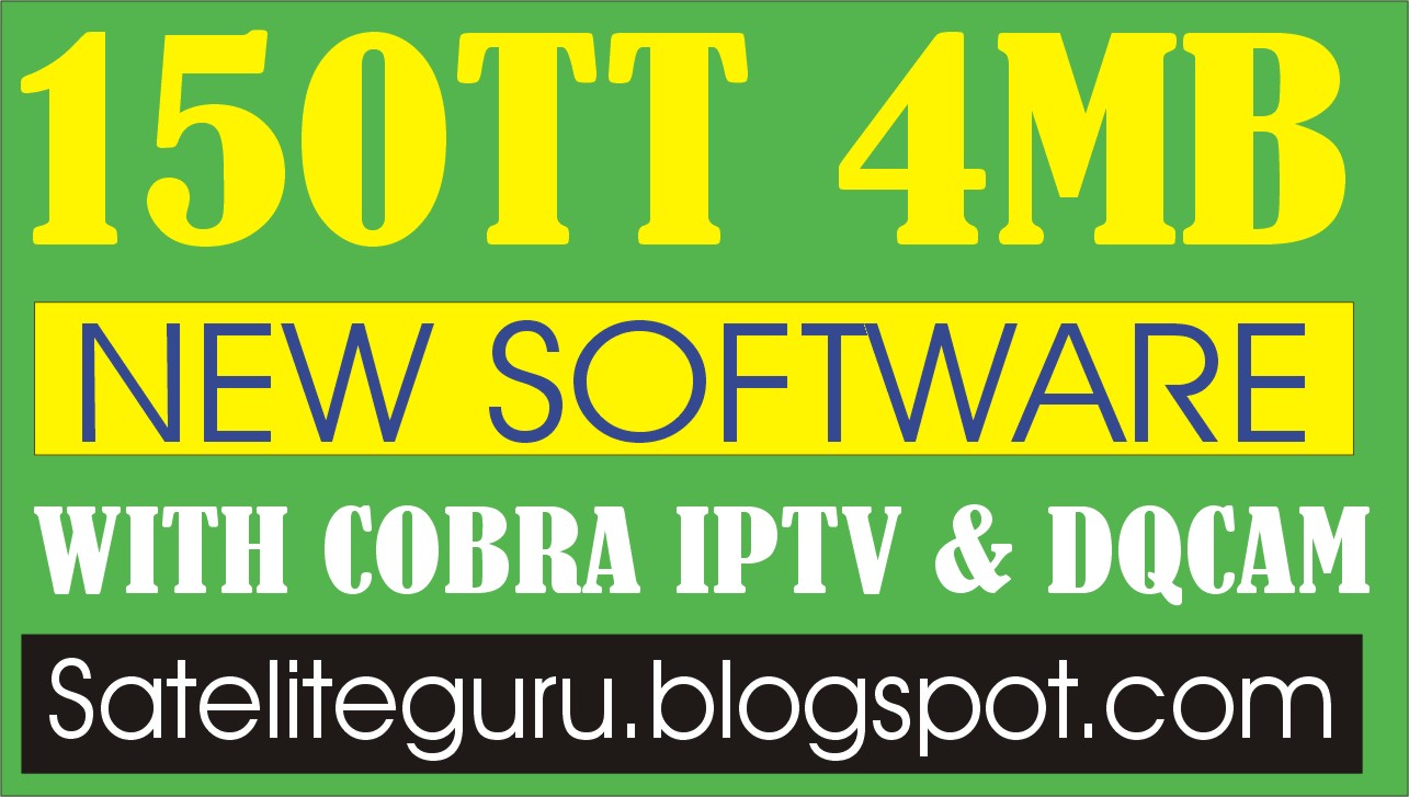 1506T BOXES NEW SOFTWARE WITH FREE COBRA IPTV & DIRECT BISS KEY OPTION