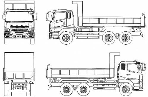 gambar skema fuso dump truk