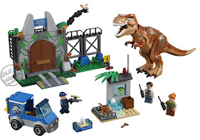 Toy Fair 2018 LEGO Juniors Jurassic World Trex Breakout