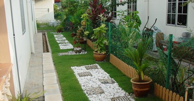 Tips Desain Taman Halaman Samping yang Sempit - jatimebelindustry