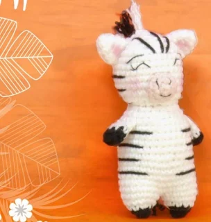 PATRON GRATIS CEBRA AMIGURUMI 67515