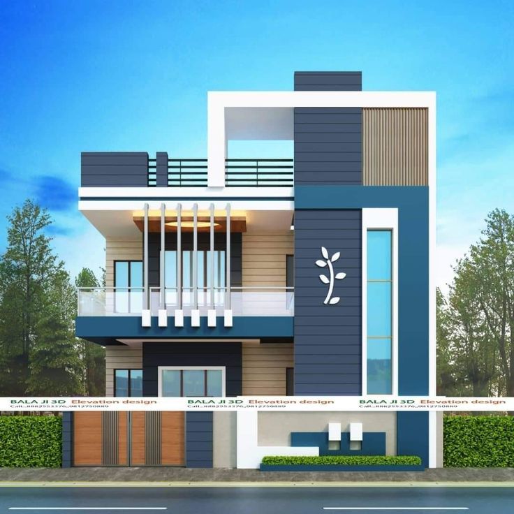 Small Duplex House Design - Small Modern Two Storey Duplex House Design Pictures - Duplex house design - NeotericIT.com