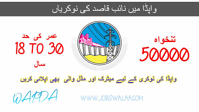 WAPDA Naib Qasid Jobs In Pakistan 2022