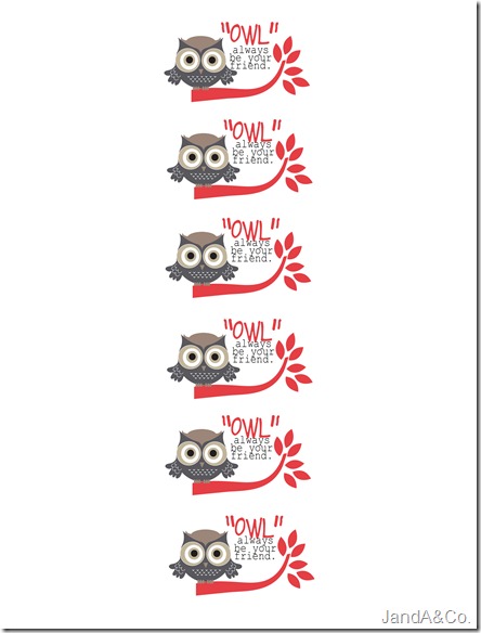 Water Bottle Printable