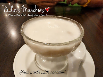 Paulin's Muchies - Mooi Chin Place at Landmark Village Hotel - Yam paste with coconut