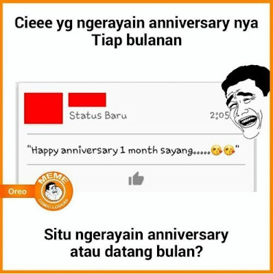 6 Meme Kelakukan Remaja Masa Kini Merayakan 'Anniversary' Ini Bikin Ngakak