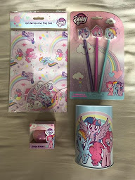 My Little Pony Exclusive stationary at Home Bargains