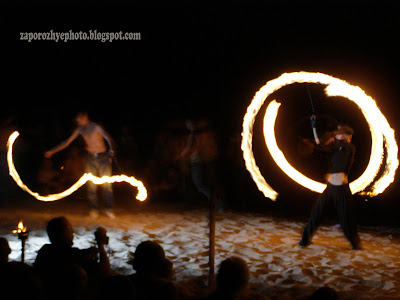 Fire show в Запорожье