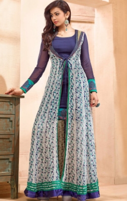 13 Model  baju  sari india  untuk wanita  muslim terbaru 