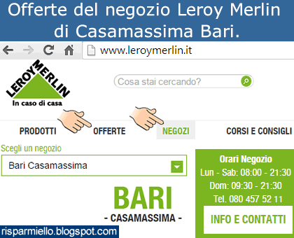 offerte leroy merlin casamassima