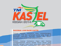 Logo Rasmi TM KASTEL 2014
