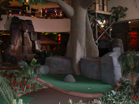 The Congo Indoor Adventure Golf at Codona's Amusement Park in Aberdeen