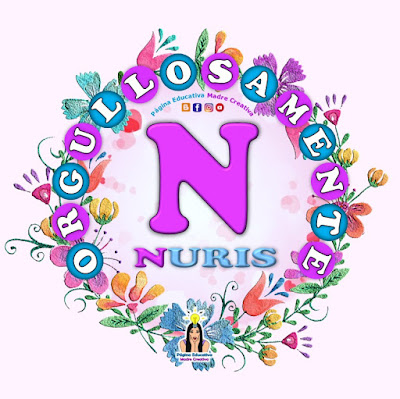 Nombre Nuris - Carteles para mujeres - Día de la mujer