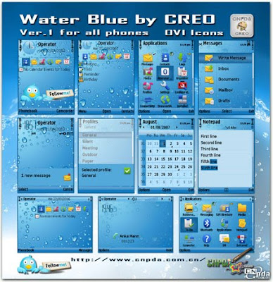 Water Blue by CREO Touch icon