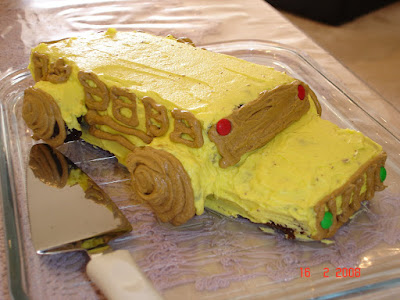 School Bus Cake