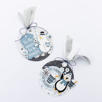 Winter tags by Wendy Sue Anderson for Echo Park Paper