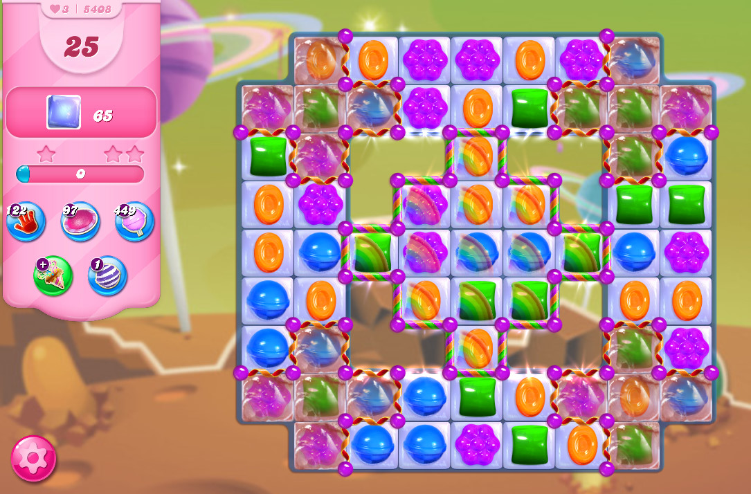 Candy Crush Saga level 5408