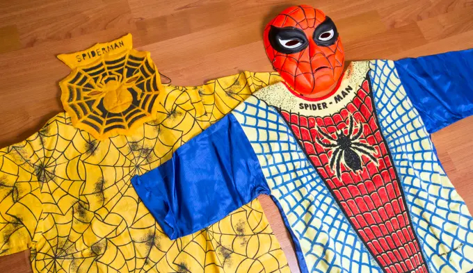 Spider-Man origini costume Ben Cooper Halloween