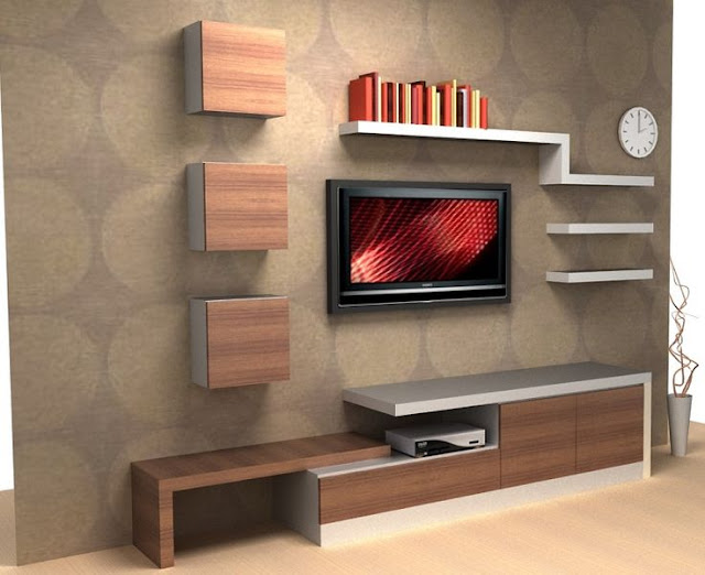 25 Model Desain Rak TV Minimalis 