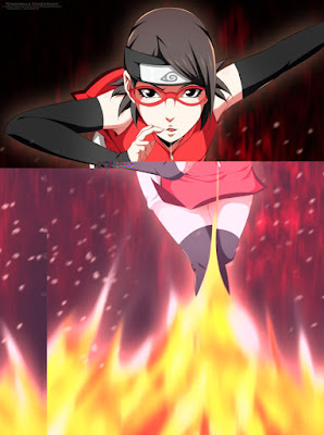 Katon Gukakyu No jutsu Sarada