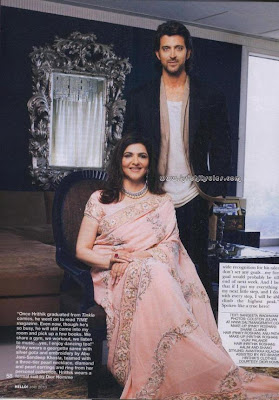 Hrithik Roshan's mother