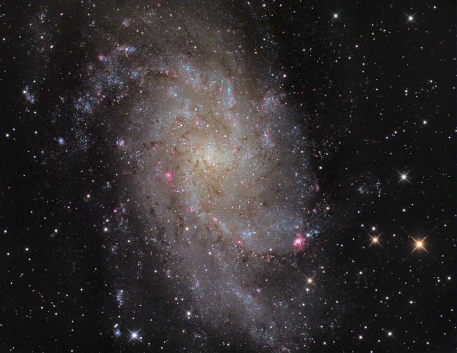  Gambar  Hari Ini M33 Triangulum Galaxy Berita Astronomi