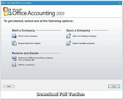 Download  Free Microsoft Office Accounting Express US Edition 2009