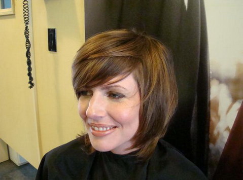 short bangs hairstyles. Fun short bangs hairstyles for