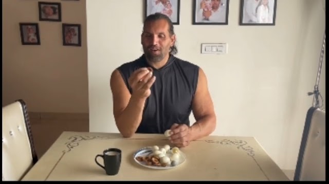 Khali Diet Plan:7 फुट के खली का जानिए सेहत का राज,दिनभर में कितना लेते हैं भोजन