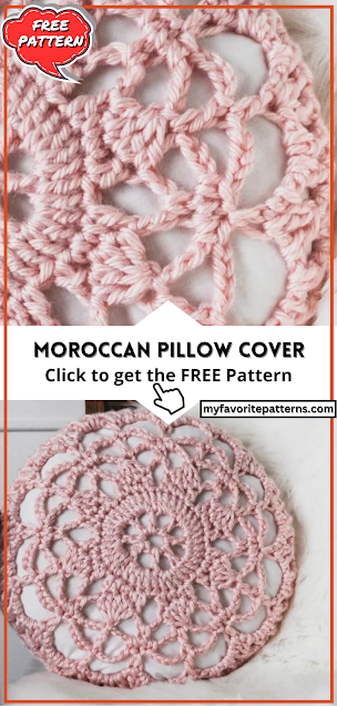Moroccan Pillow Cover