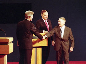 Perot, Bush and Clinton 1992 Presidential Debate