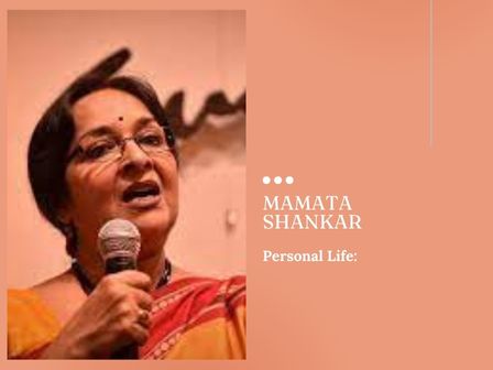 Mamata Shankar Personal Life