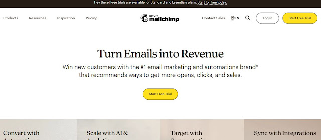Maichimp Best Email Marketing Tools