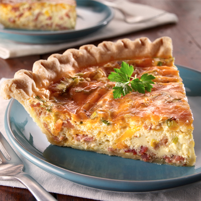 Bacon And Cheddar Quiche2