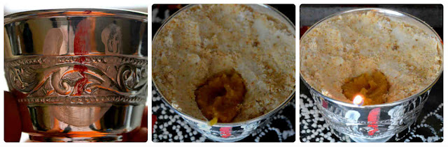 Maa vilakku Maavu Recipe/Rice flour lamp