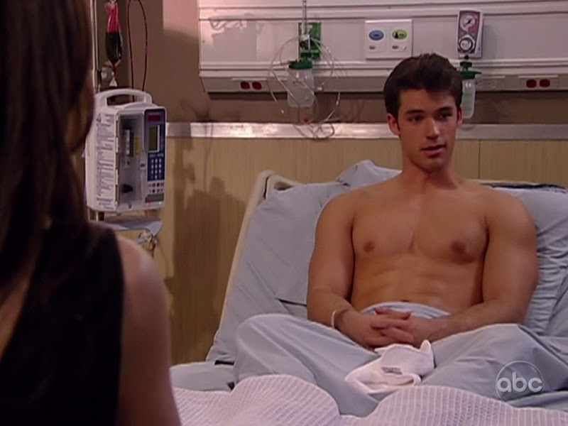 David A. Gregory Shirtless on One Life to Live 20100623