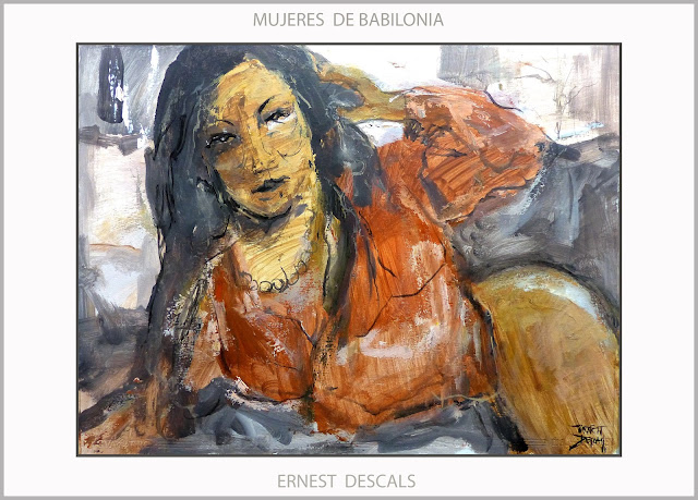 MUJERES-BABILONIA-PLACERES-ARTE-PINTURA-HAREN-ALEJANDRO MAGNO-ARTISTA-PINTOR-ERNEST DESCALS-