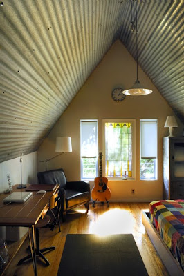 Building Green in Vermont: Corrugated metal ceiling?