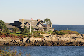 President Bush's home in Kennebunkport, Maine