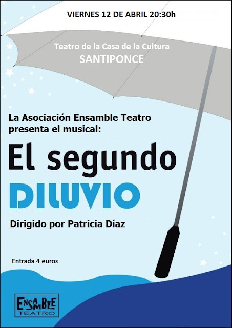 Cartel anunciador del evento - Ensamble Teatro en Santiponce