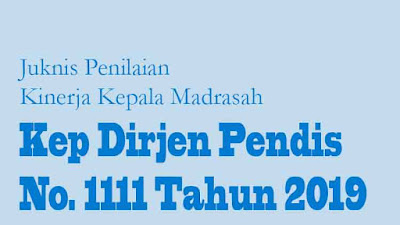 Juknis Penilaian Kinerja Kepala Madrasah Tahun 2019