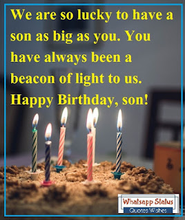birthday wishes for son in marathi