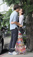 Emma Watson Kissing Johnny Simmons