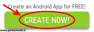 Free android app create ka Sabse best method 
