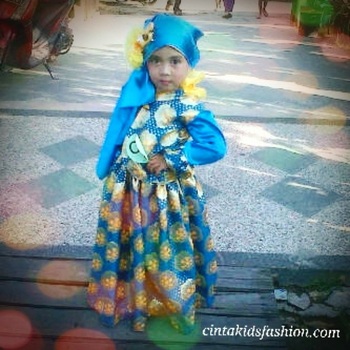 Tema Baju  Muslim Anak  Modern Terbaru Queen of Muslim 