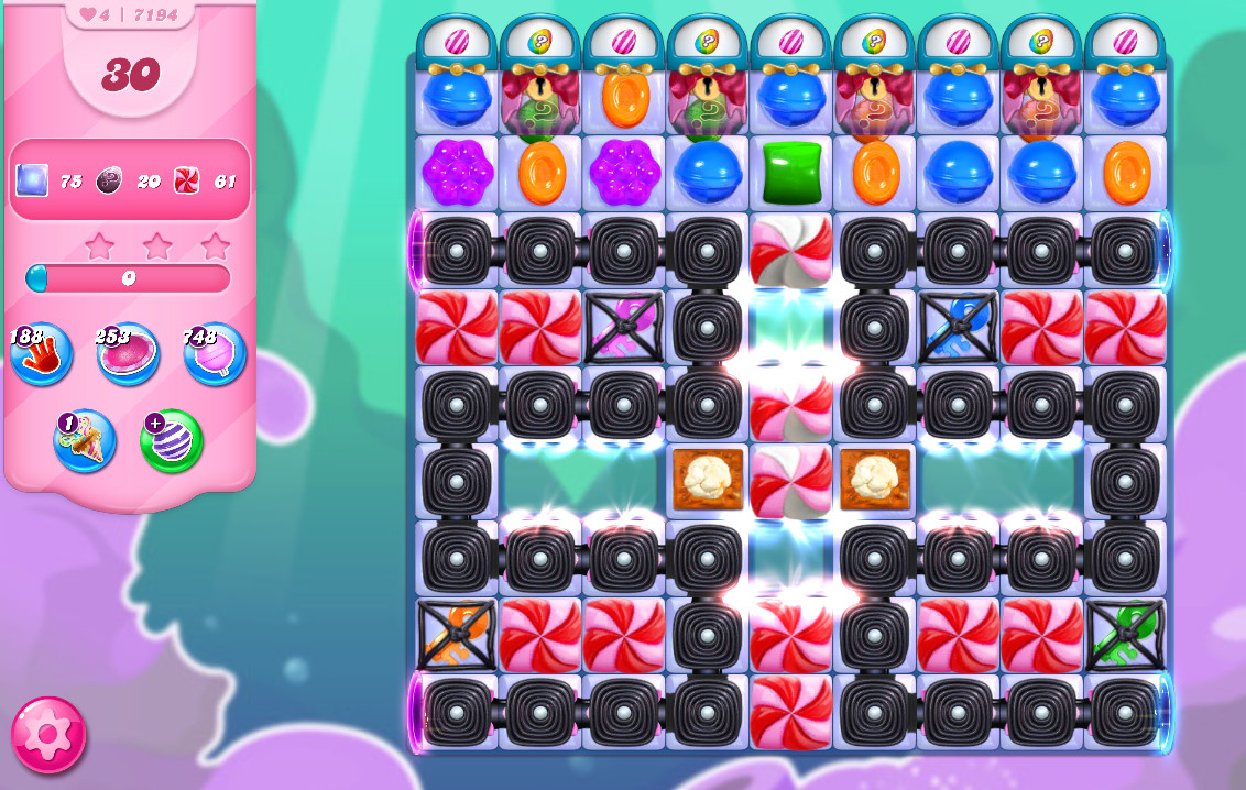 Candy Crush Saga level 7194