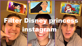 Filter Disney princess instagram || How to get Disney princess filter instagram