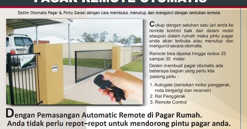 SMART PINTU BESI PRESS Mesin Pagar  Otomatis Gerbang 