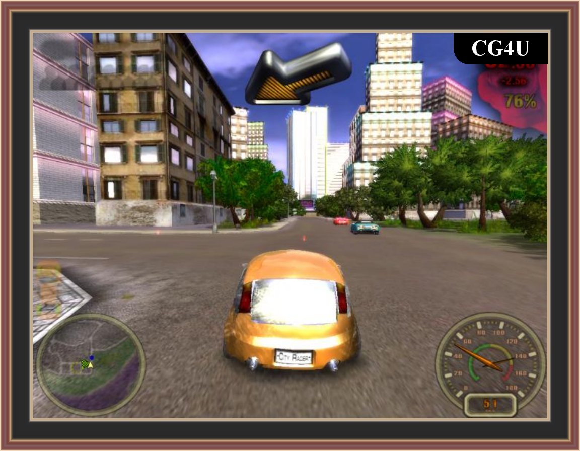 City Racer Game Screenshot
